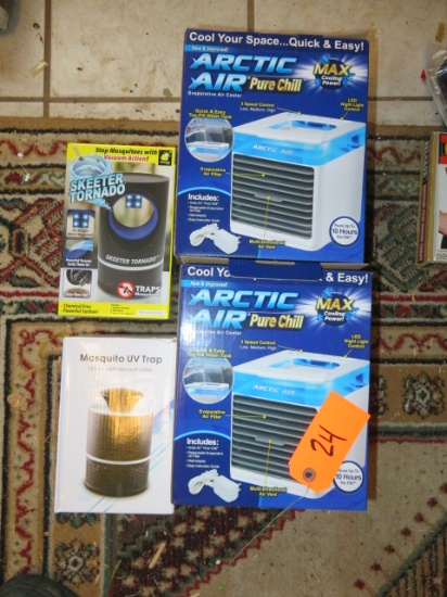 ARCTIC AIR MACHINES, BUG ZAPPERS AND MORE