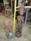 2 AFRICAN ART PCS. FROM THE IVORY COAST OF BAULE TRIBE
