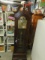 TREND BY SLIGH GRANDFATHER CLOCK- HAS WEIGHTS, KEY AND WIND-UP CHUCK.
