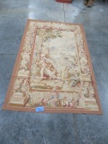 VERY OLD TAPESTRY PC- 6X4FT