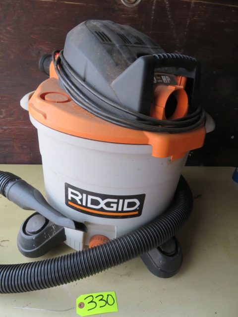 Sold at Auction: Rigid, Rigid Shop Vac 6 HP