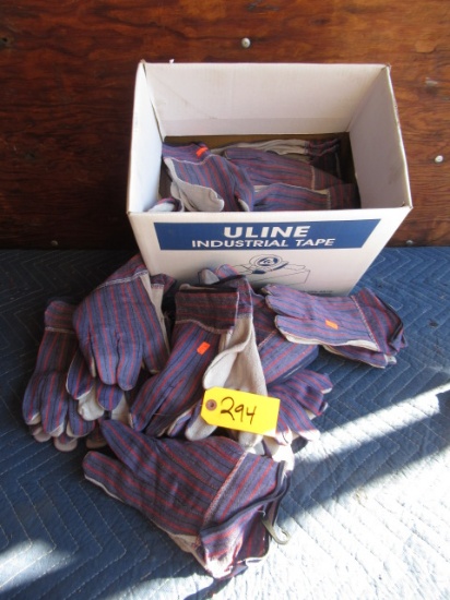 BOX OF WORK GLOVES