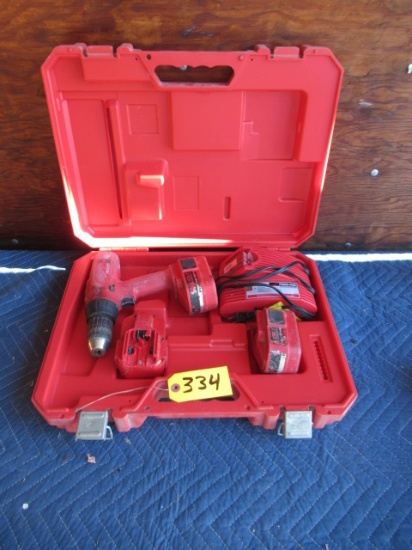 MILWAUKEE POWER PULSE CORDLESS DRILL