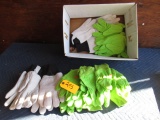 BOX OF WORK GLOVES