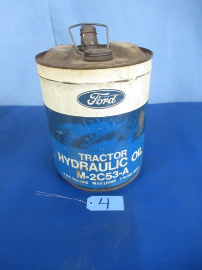 FORD TRACTOR HYDRAULIC OIL 5 GALLON CAN
