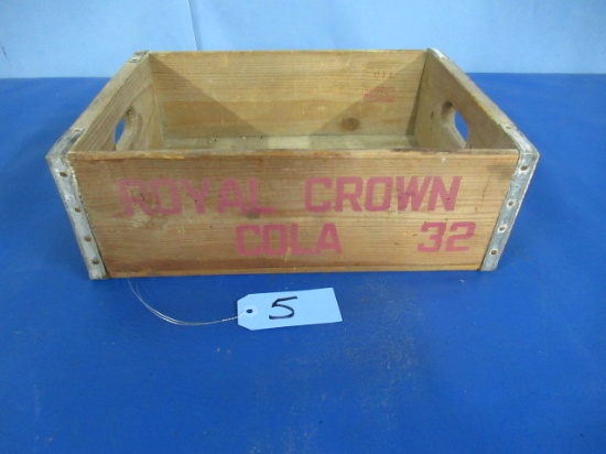 ROYAL ROWN COLA WOODEN CRATE  16 X 16