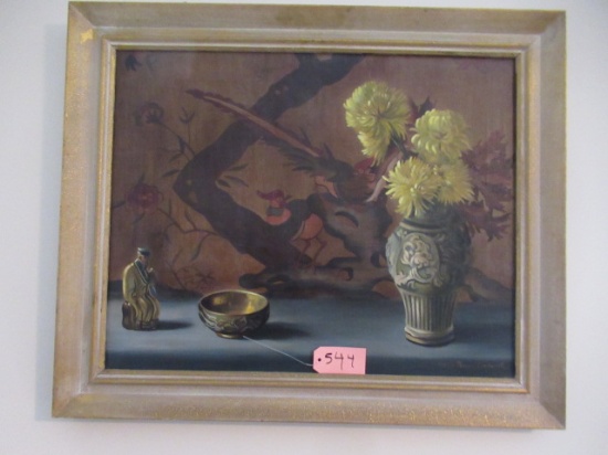 oil on canvas signed  by artist