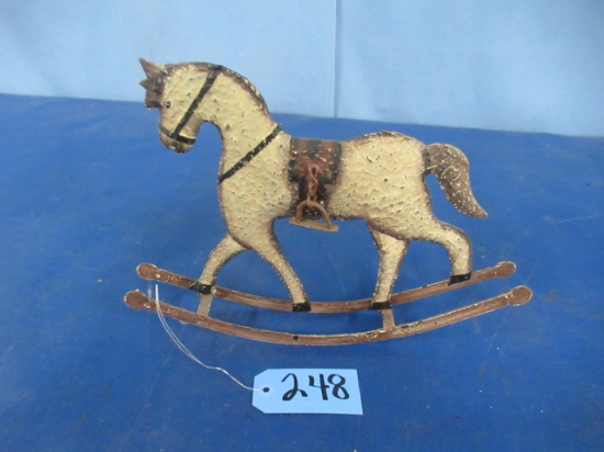 METAL ROCKY HORSE