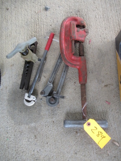 RIGID PIPE CUTTER , FLARING TOOL AND MISC.