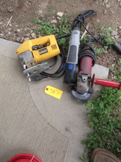 GRINDER AND SAWS