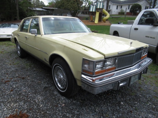 1979 CADILLAC SEVILLE  W/ 73,035 MILES -  GOOD NC TITLE