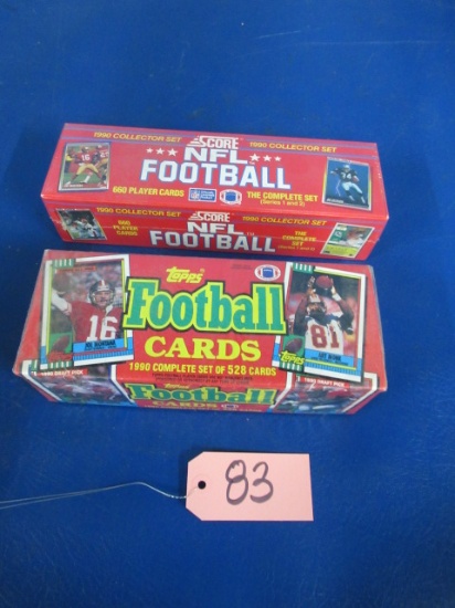 TOPPS 1990 FOOTBALL CARDS AND NFL CARDS