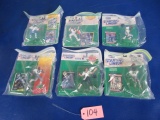 1989-95 FIGURES & CARD IN ORIGINAL PACKS KEITH JACKSON, EMMIT SMITH AND MORE