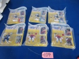 1993 ACTION FIGURES & CARD IN ORIGINAL PACKS- ERIC LINDROS, PATRICK RAY AND MORE