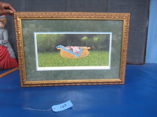FRAMED BOB TIMBERLAKE " CARTERS QUILT"  742/1000   18 X 27