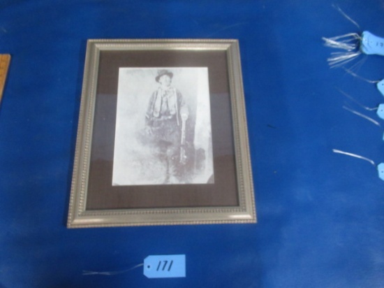 BILLY THE KID PRINT  17 X 21