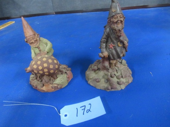 2- TOM CLARKE GNOMES " THE WIZ" 1993 AND CA 1984