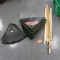 12 BRAND NEW LEAF RAKE HEADS AND 9 HANDLES