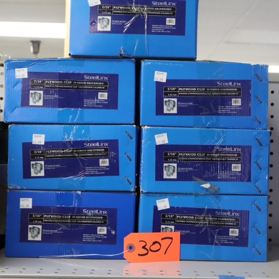 7 BOXES  7116 PLYWOOD CLIP   20 GA.