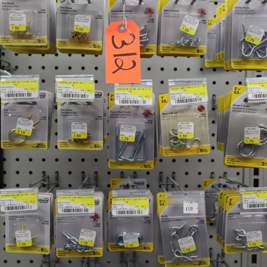 HOOKS AND SCREWS
