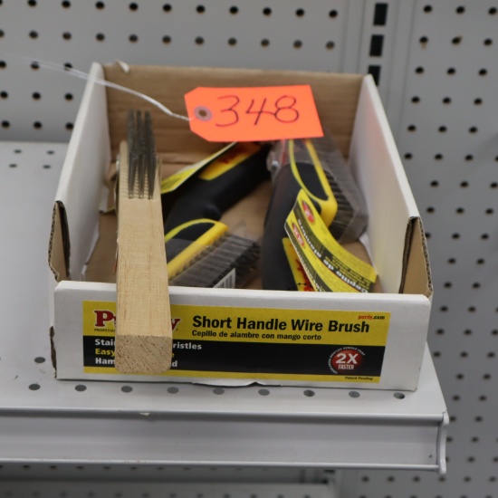 3 WIRE BRUSHES
