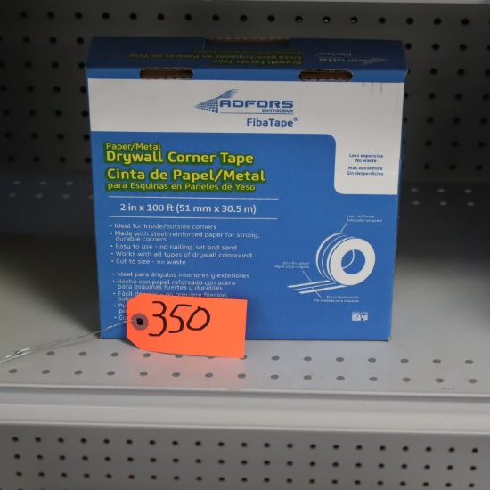 DRYWALL CORNER TAPE 2: X 100 FT.