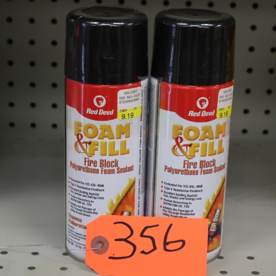 FOAM AND FILL FIRE BLOCK