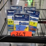 5 BOXES 5/16 X 3 CONCRETE ANCHORS