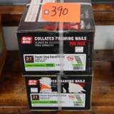2 BIG BOXES OF 5,000 PCS. GRIP RITE RING SHANKS  2-3/8 X 113