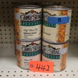 GRAY SEAL HIHG GLOSS OIL  8 CANS