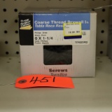 6 X 1-1/4 DRYWALL SCREWS  5 LB BOX