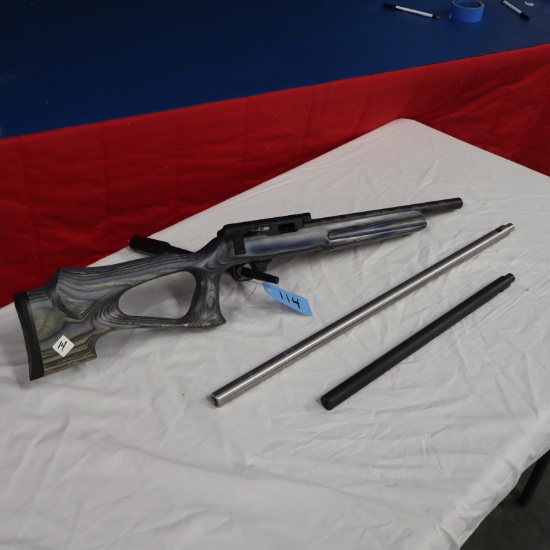 PWS SUMMIT 22 LR W/ 2 EXTRA BARRELS  17" & 27"