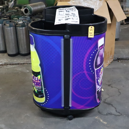 TRIPLE COOLER ON WHEELS NEW IN BOX