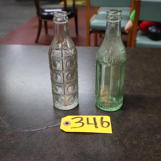 1924 ORANGE CRUSH AND 1920 CHEERWINE BOTTLES