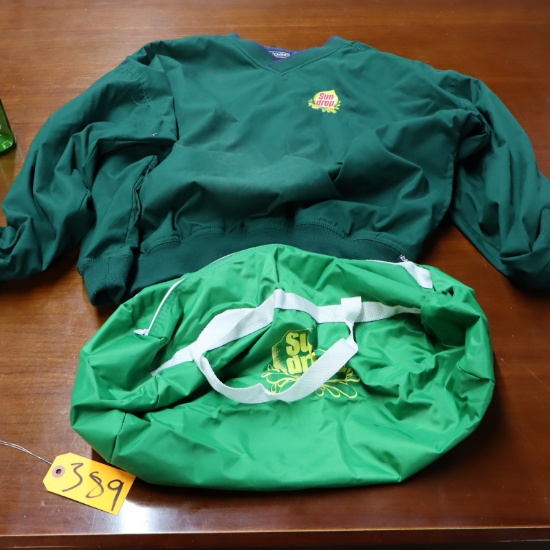 SUNDROP BAG AND SHIRT