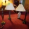 4 TABLE LAMPS