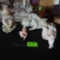 4 angel figurines