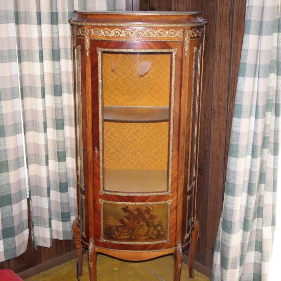ORNATE CURIO CABINET