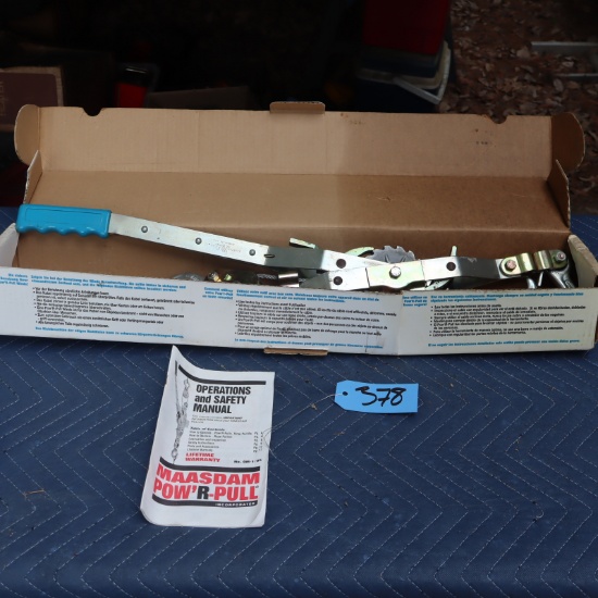 NEW IN BOX POWER PULL COME ALONG