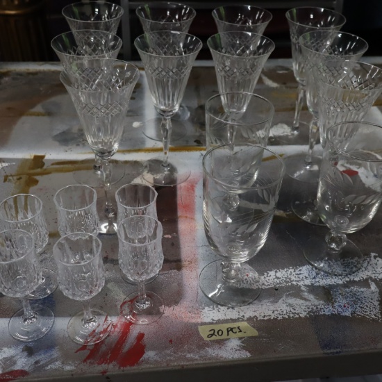 20 PCS. STEMWARE