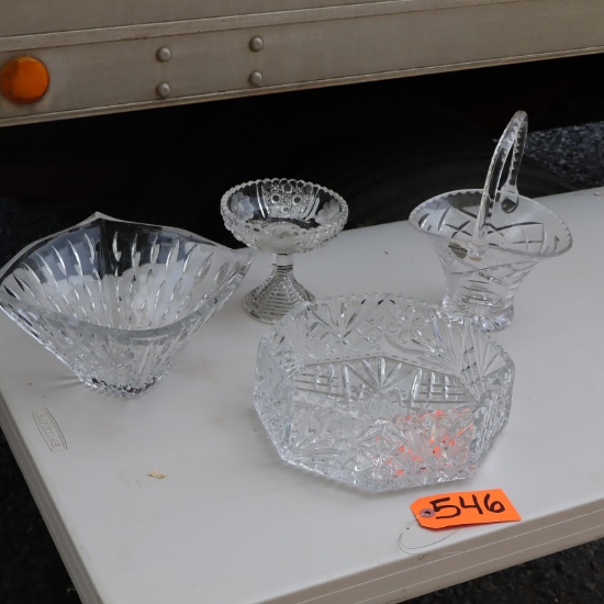 4 PCS. GLASS