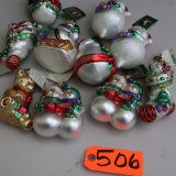 10 OLD WORLD CHRISTMAS ORNAMENTS