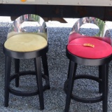 2 MODERN BARSTOOLS