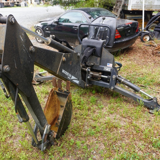3 PT. HITCH WOODS 7500 GROUND BREAKER BACKHOE