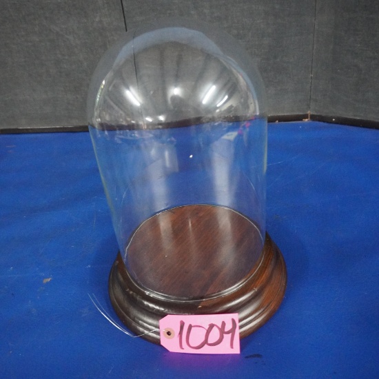 GLASS DISPLAY DOME  15 T