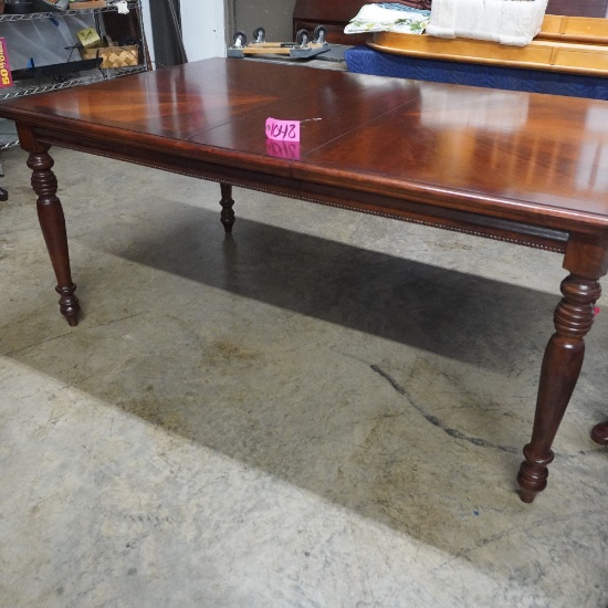 DINING TABLE W/ ONE LEAF  66 X 42 X 29