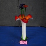 VASE W/ FLOWERS   21 T