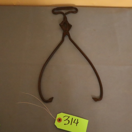 ANTIQUE ICE TONGS
