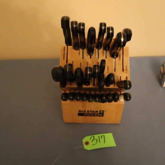 KNIFE BLOCK SET  27 PCS.
