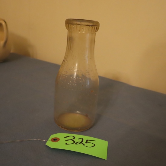 GUILFORD DAIRY PINT MILK BOTTLE